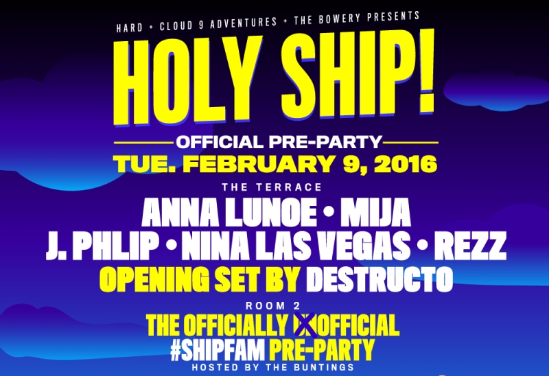 Holy Ship! 2016 February - Miami