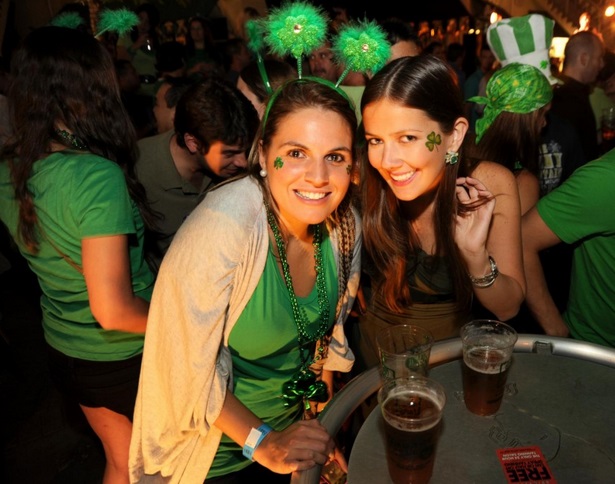 St Patrick’s Day Miami - Wearing green