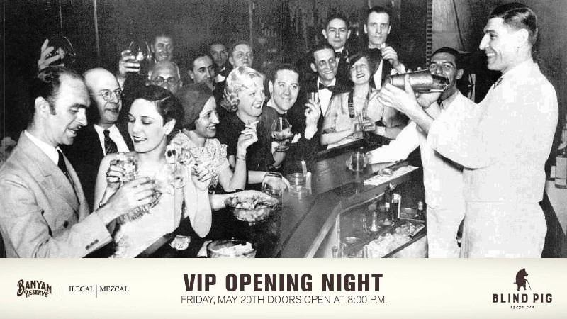 Blind Pig Miami - The Blind Pig VIP Opening Invite - courtesy of Blind Pig Miami