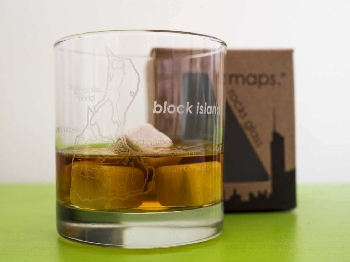 Father's Day Gifts Green Island Glassware