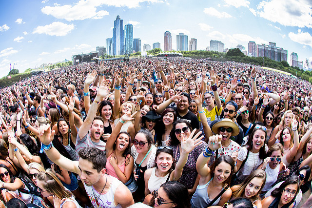 Lollapalooza Crowd